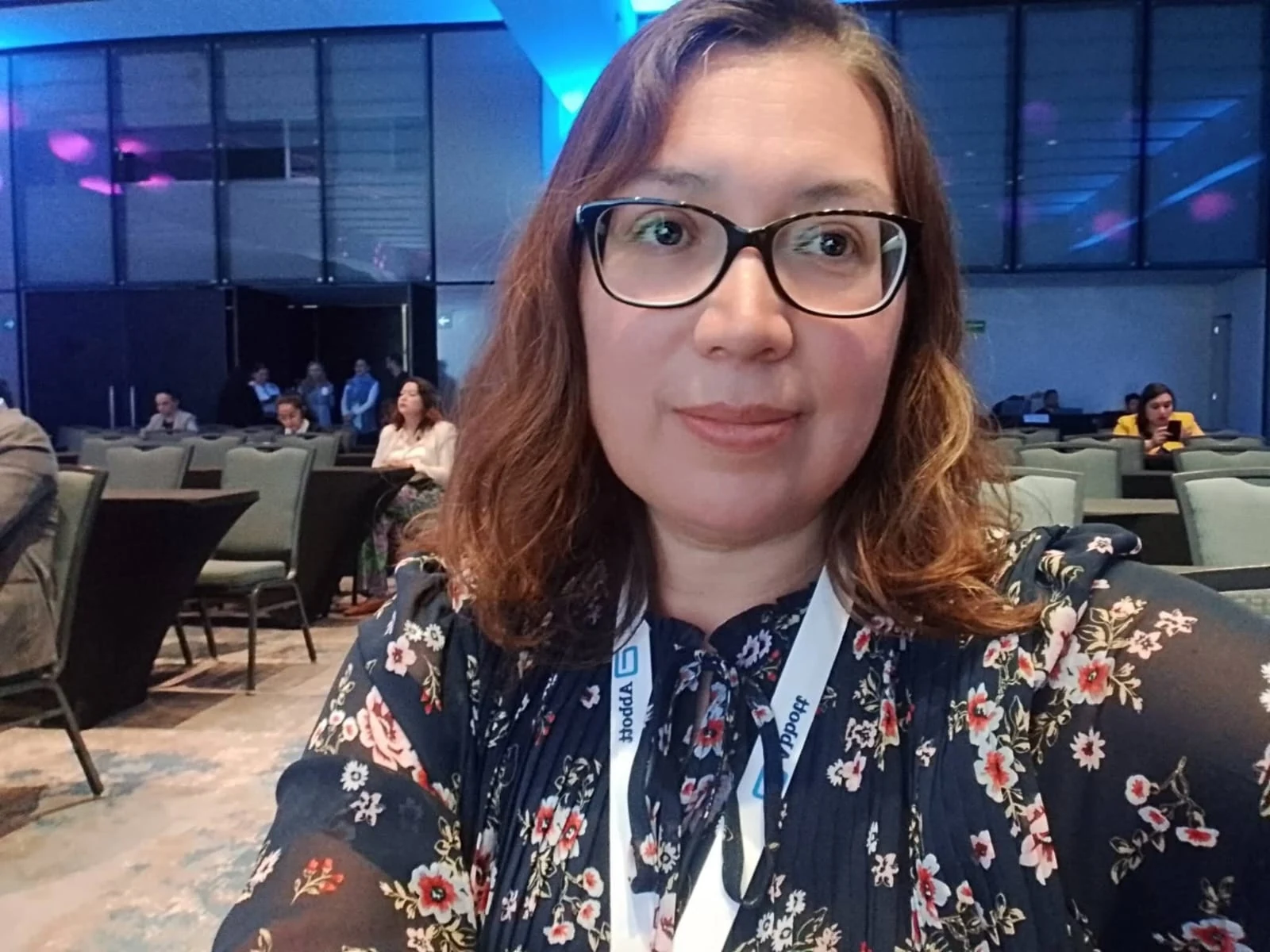 Dra. Liliana Pérez Loza en un encuentro profesional